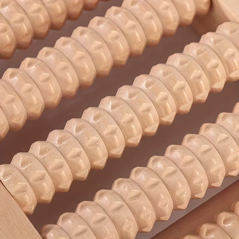 Handcrafted Wooden Foot Massage Roller