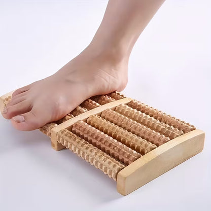 Handcrafted Wooden Foot Massage Roller